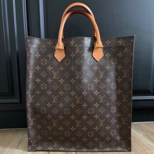 Louis Vuitton Monogram Sac Plat GM